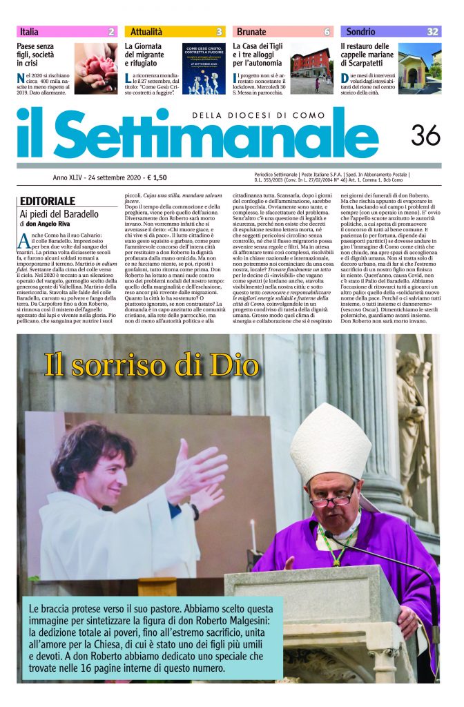 «Dopo il tempo della commozione e della preghiera, viene quello dell’azione». L'editoriale di don Angelo Riva sul Settimanale